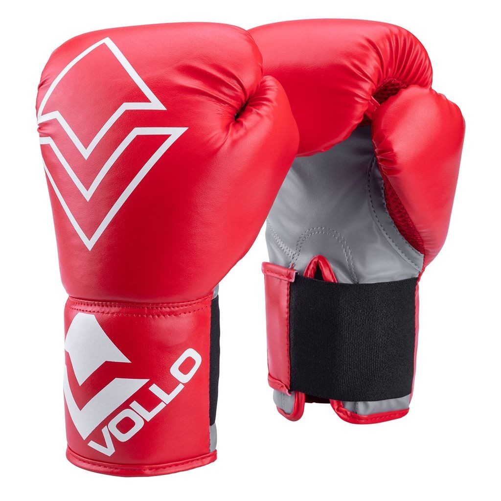 Luva de Boxe Iniciante 8Oz Vermelha Vollo